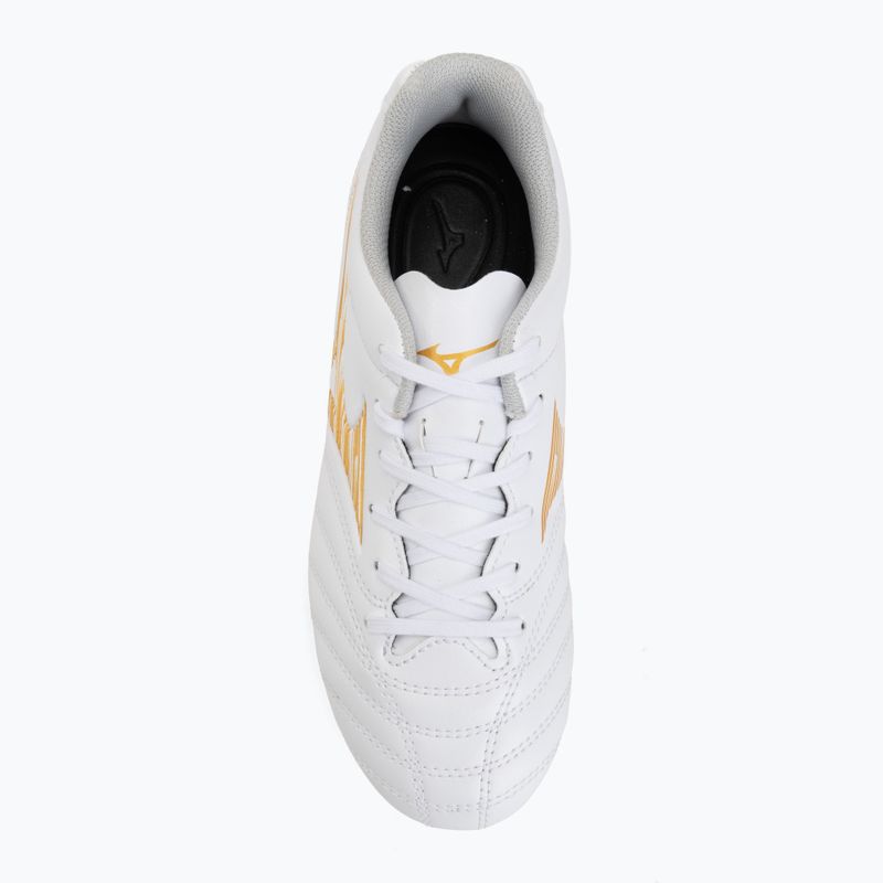 Scarpe da calcio junior Mizuno Monarcida Neo III Select AG white/mp gold 5