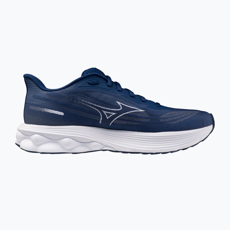 Scarpe da corsa uomo Mizuno Wave Skyrise 7 estate blue/white/coral rose 2