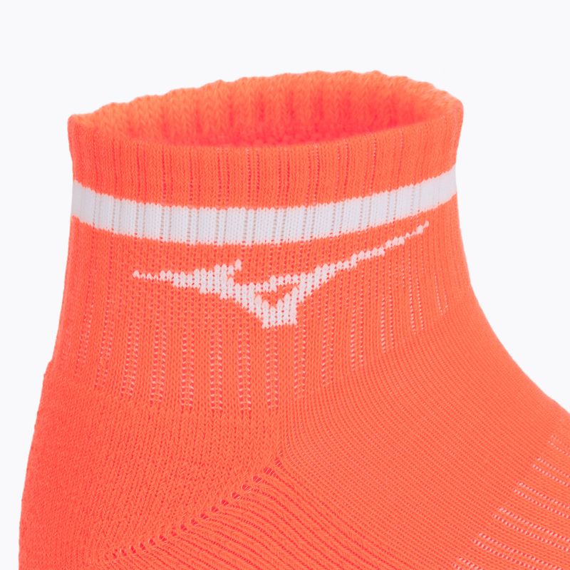 Calze Mizuno Training Mid With Line Lava Orange 3