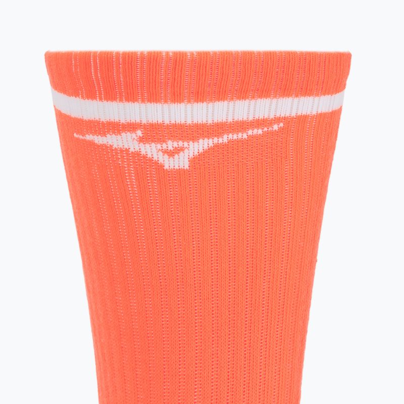 Calze Mizuno Training With Line Lava Orange 3