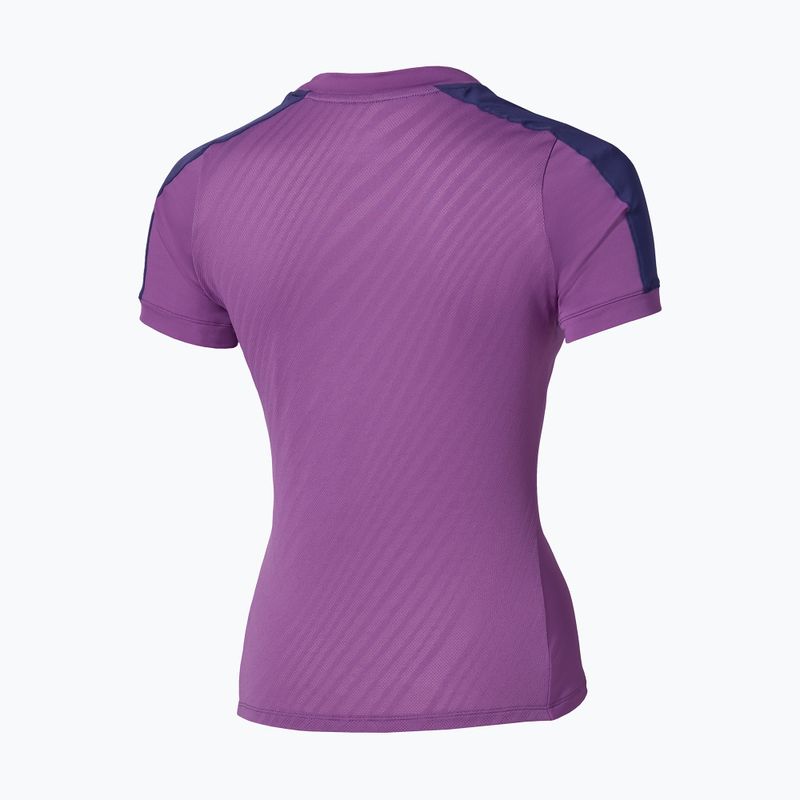 Maglietta da tennis da donna Mizuno Tennis Short Sleeve Tee dahlia 2