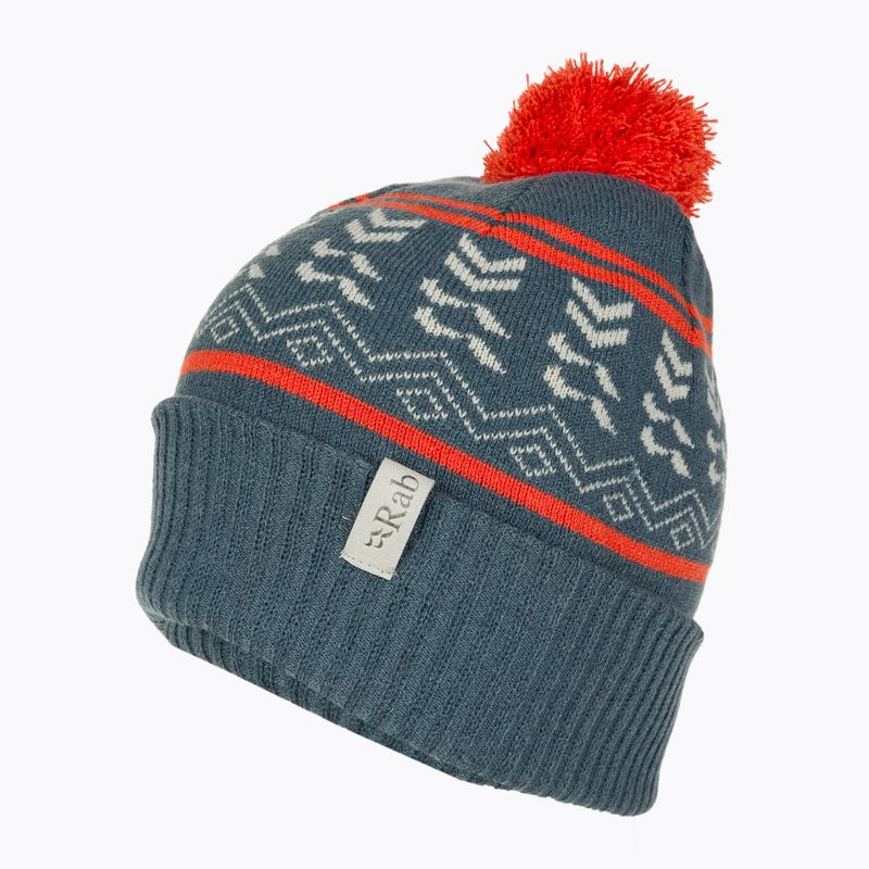 Berretto invernale Rab Khroma Bobble orion blu/rosso pompelmo 3