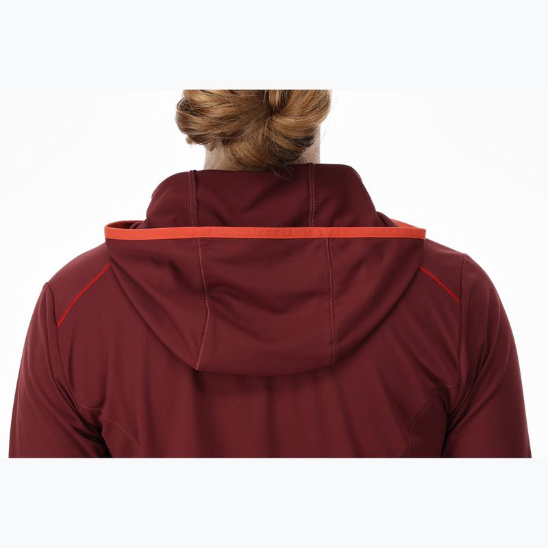 Giacca da trekking da donna Rab Force Hoody deep heather 4
