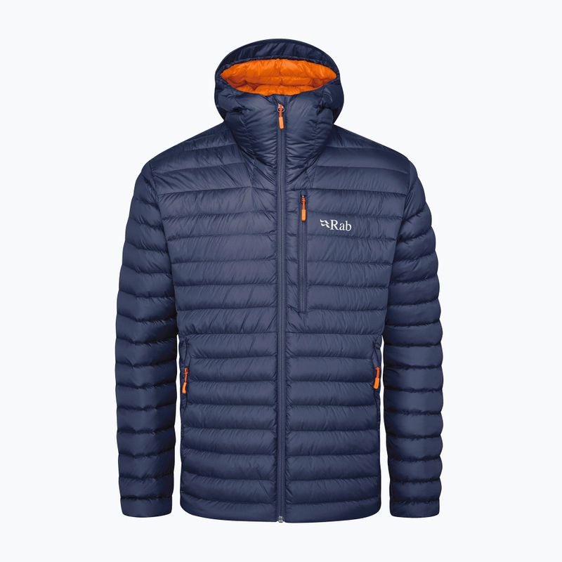 Piumino Rab Microlight Alpine deep ink marmalade da uomo 5