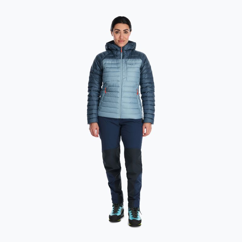 Piumino da donna Rab Microlight Alpine orion blue/citadel 3