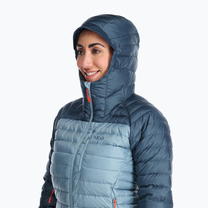 Piumino da donna Rab Microlight Alpine orion blue/citadel 5