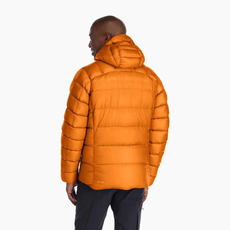 Piumino Rab Mythic Ultra marmalade da uomo 3