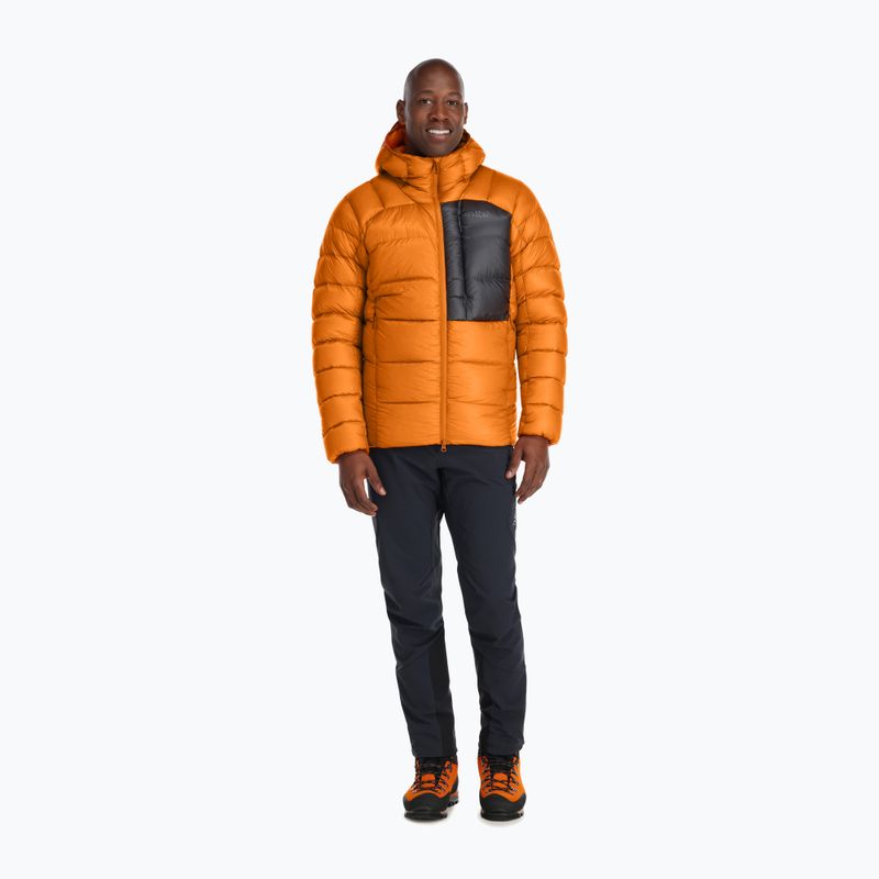 Piumino Rab Mythic Ultra marmalade da uomo 4