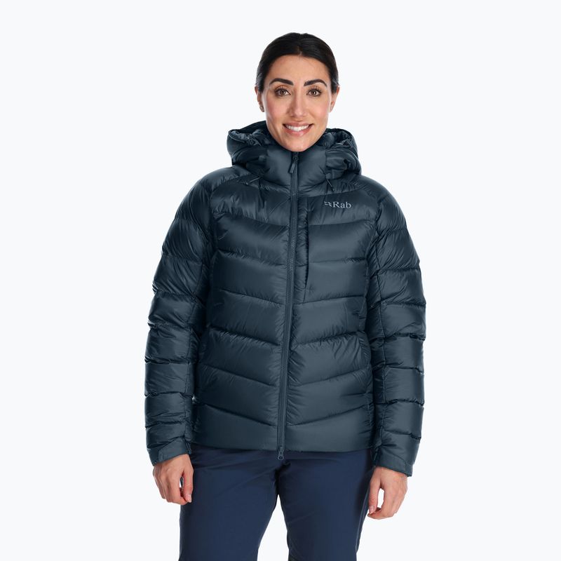 Piumino donna Rab Axion Pro blu orion 2