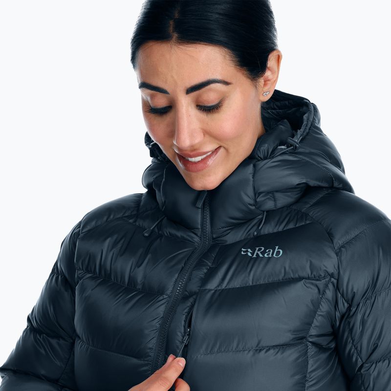Piumino donna Rab Axion Pro blu orion 5