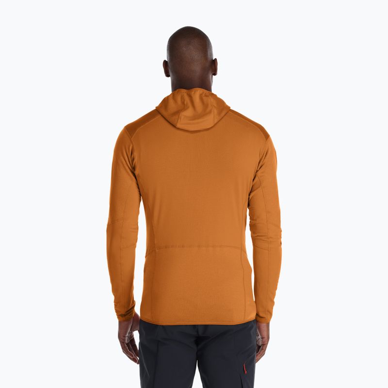 Felpa da trekking Rab Ascendor Hoody marmalade da uomo 2