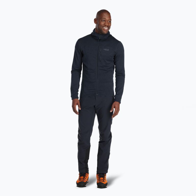 Felpa Rab Ascendor Light Hoody beluga da uomo 2