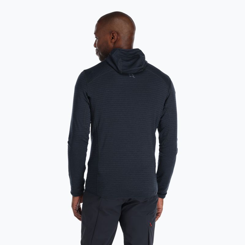 Felpa Rab Ascendor Light Hoody beluga da uomo 3