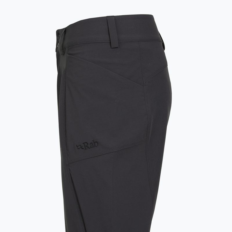Pantaloni da trekking donna Rab Incline Light antracite 4