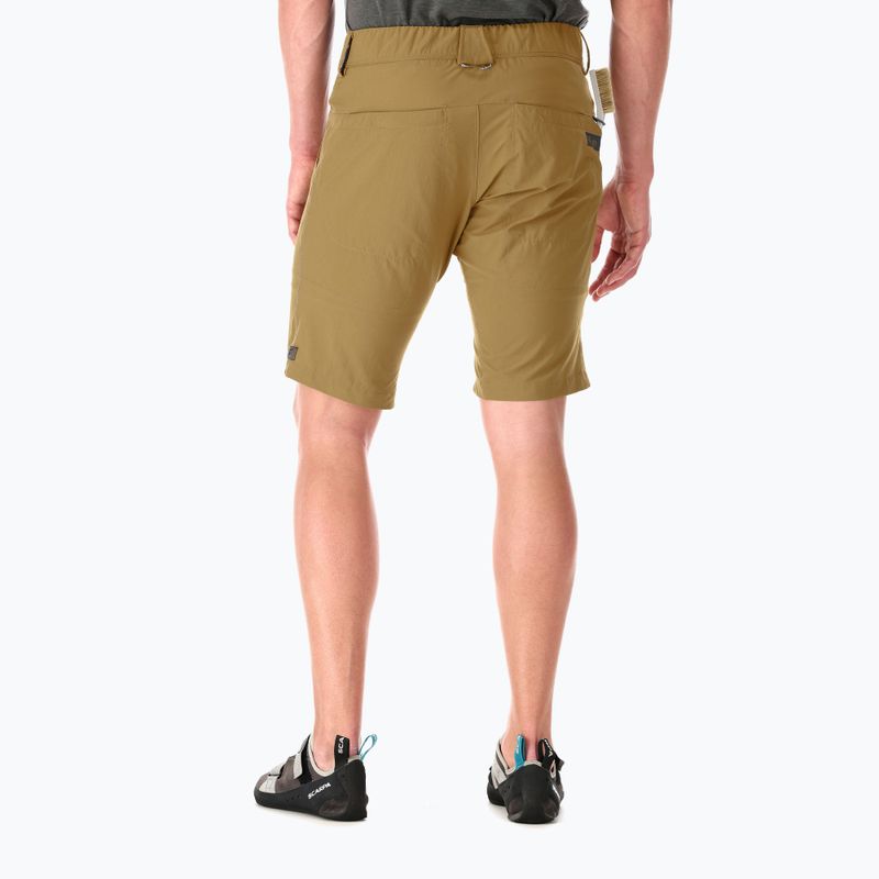 Pantaloncini da trekking da uomo Rab Venant Shorts cumino 2