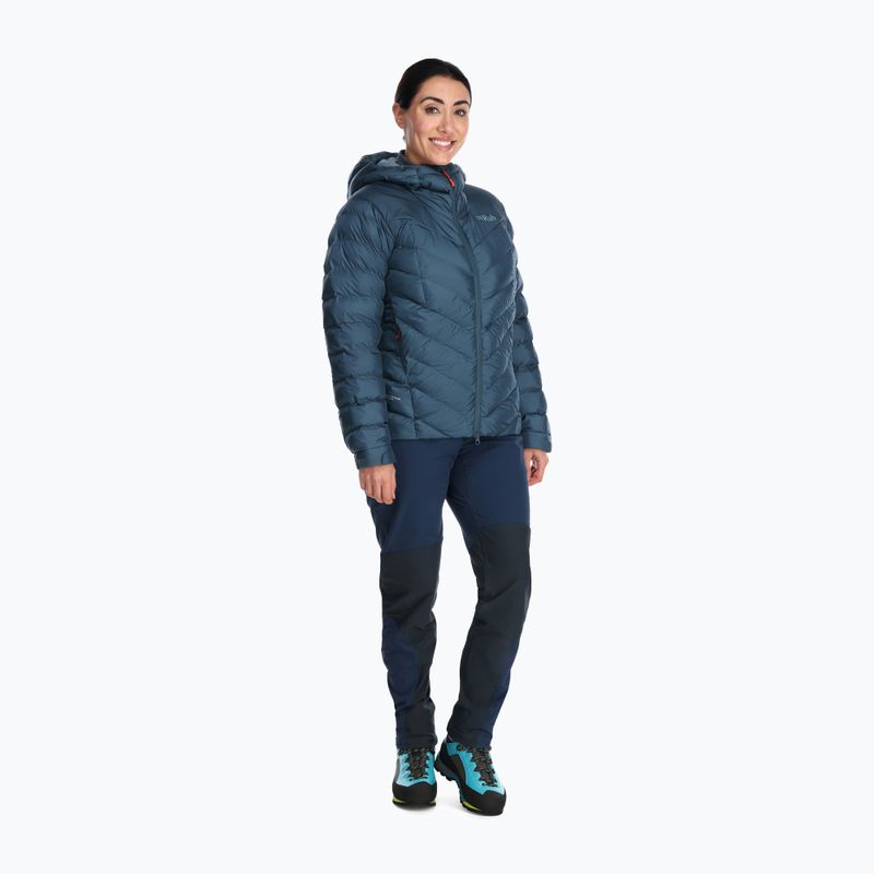 Piumino da donna Rab Nebula Pro blu orione 3