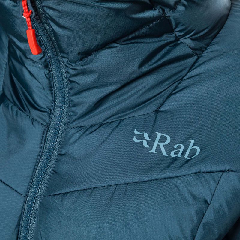 Piumino da donna Rab Nebula Pro blu orione 6