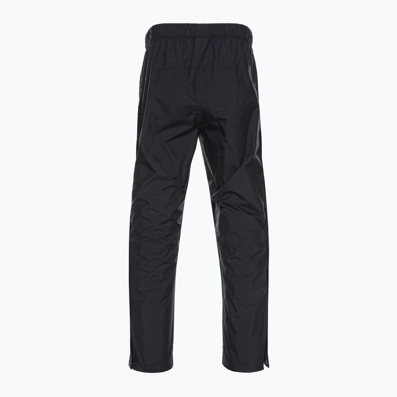 Pantaloni a membrana da uomo Rab Downpour Eco FZ Short nero 3
