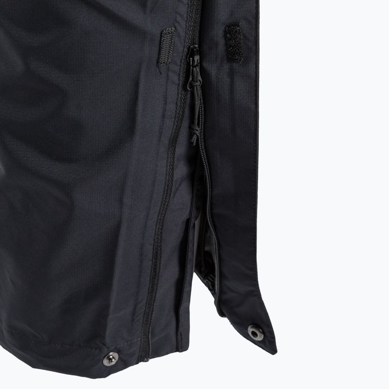 Pantaloni a membrana da uomo Rab Downpour Eco FZ Short nero 5