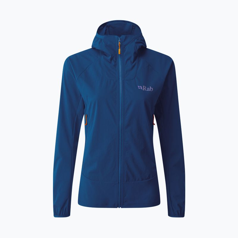 Giacca softshell da donna Rab Borealis blu patriota 7