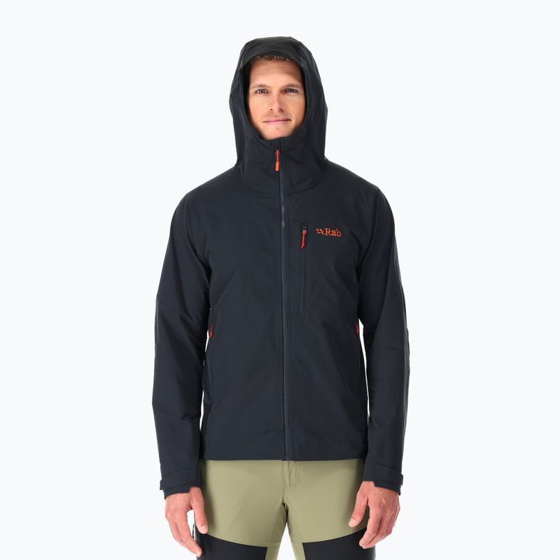 Giacca softshell da uomo Rab Torque beluga 3