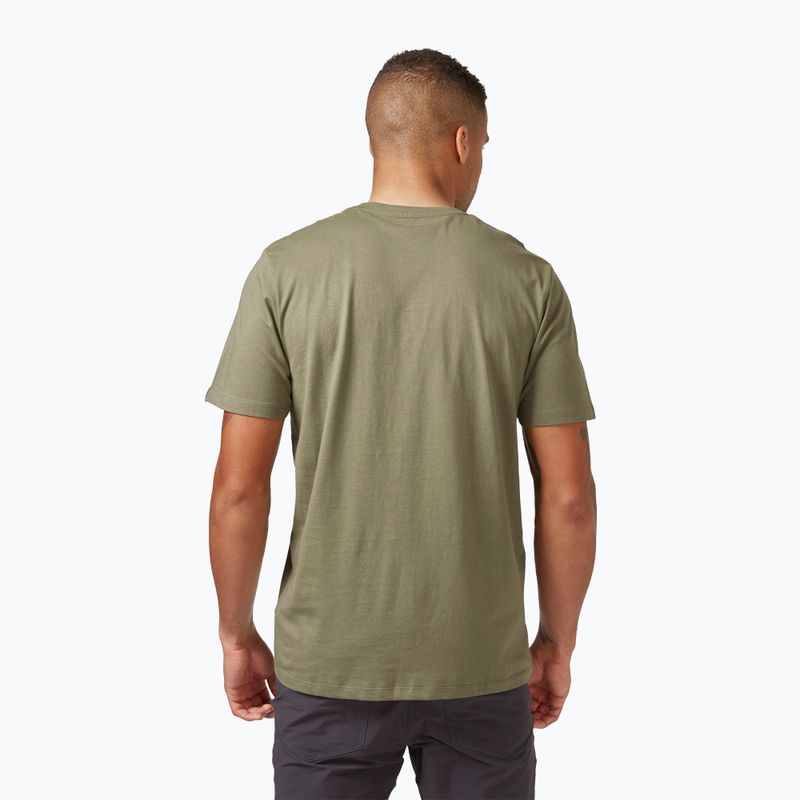 Maglietta da uomo Rab Stance Logo light khaki 3