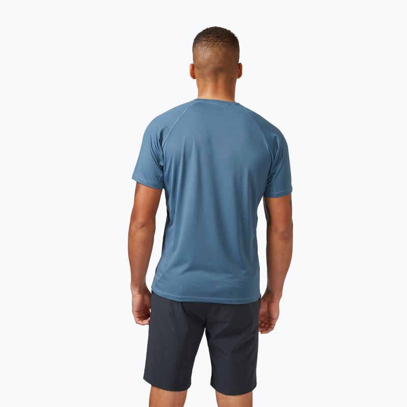 Maglietta da trekking Rab Sonic orion blu da uomo 2