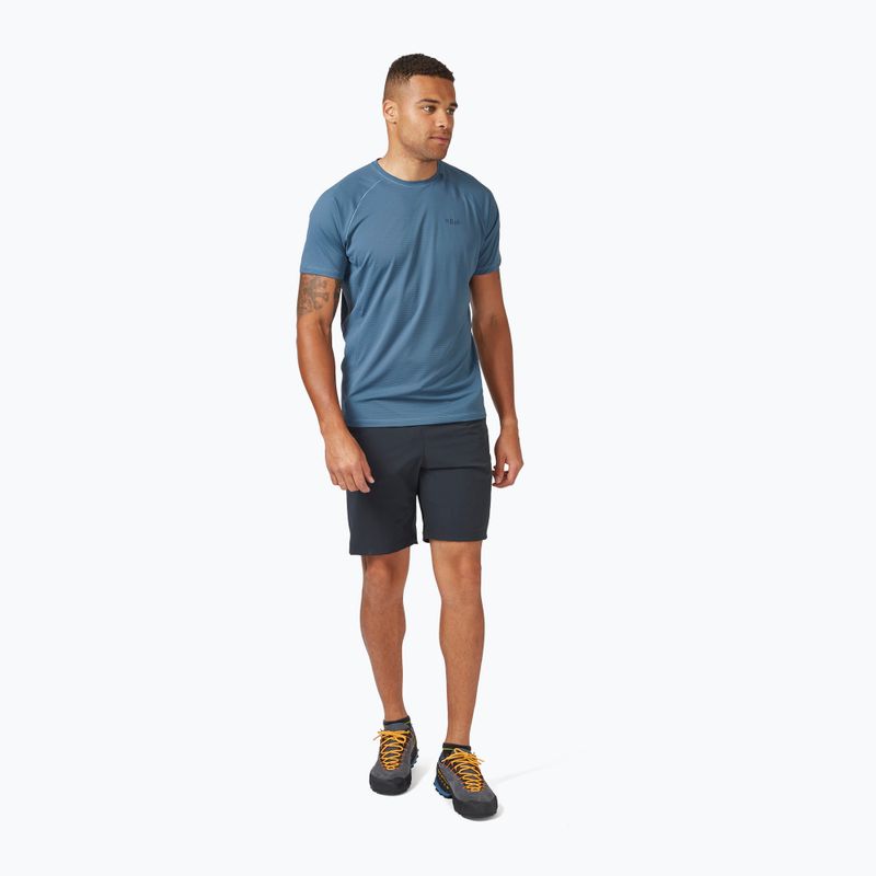 Maglietta da trekking Rab Sonic orion blu da uomo 3