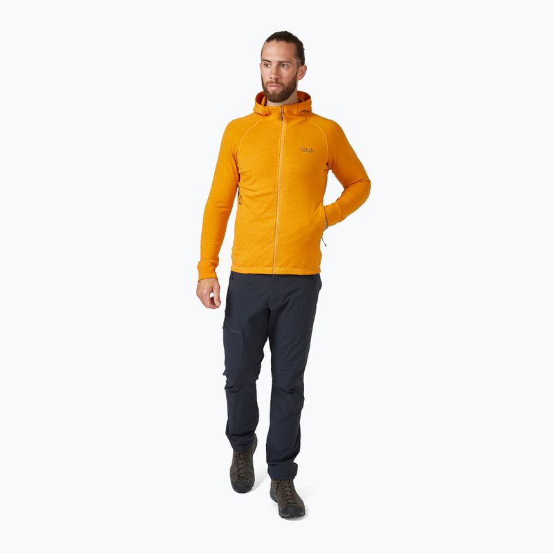 Giacca da trekking da uomo Rab Nexus Hoody marmalade 3