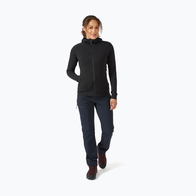 Felpa da donna Rab Nexus Hoody black 2