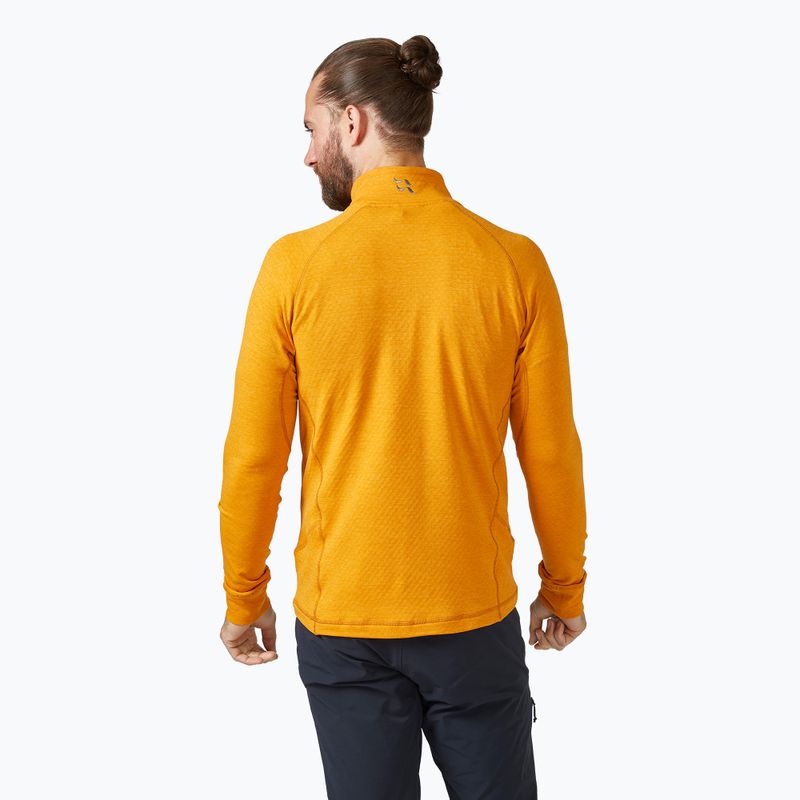 Felpa da trekking Rab Nexus Pull-On da uomo color marmellata 3