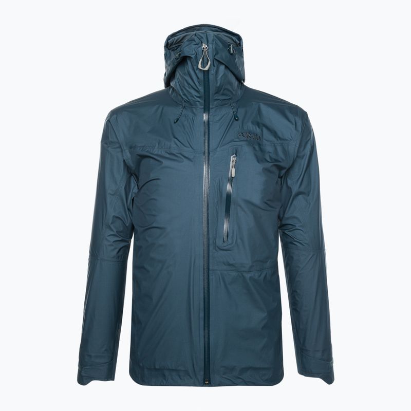 Rab Latok Paclite Plus giacca da pioggia da uomo blu orione 9