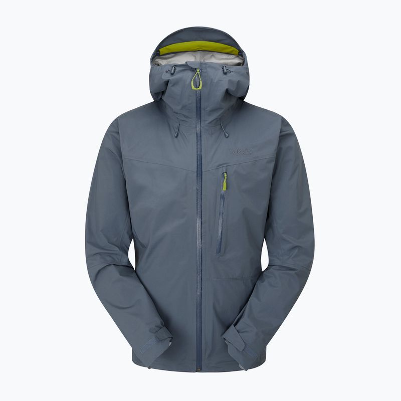 Rab Latok Paclite Plus giacca da pioggia da uomo blu orione 6