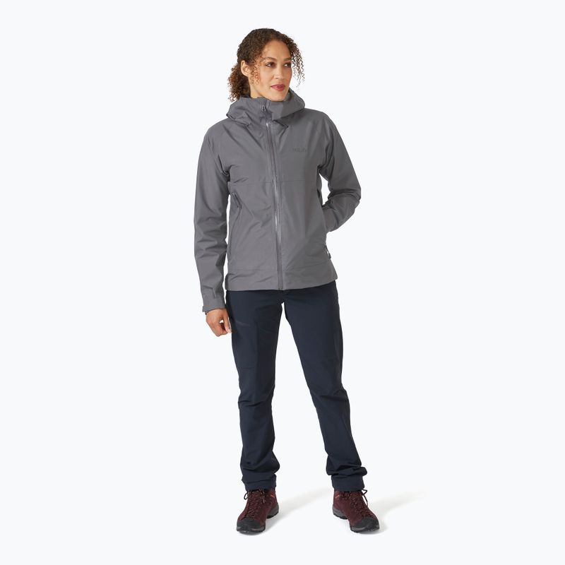 Giacca da pioggia da donna Rab Namche Paclite graphene 2