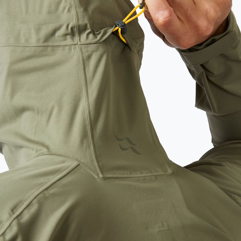 Giacca da pioggia Rab Kinetic 2.0 light khaki da uomo 7