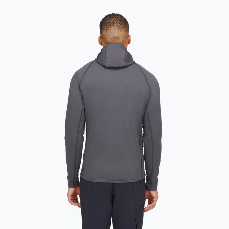 Felpa da uomo Rab Superflux Hoody graphene/firecracker 3