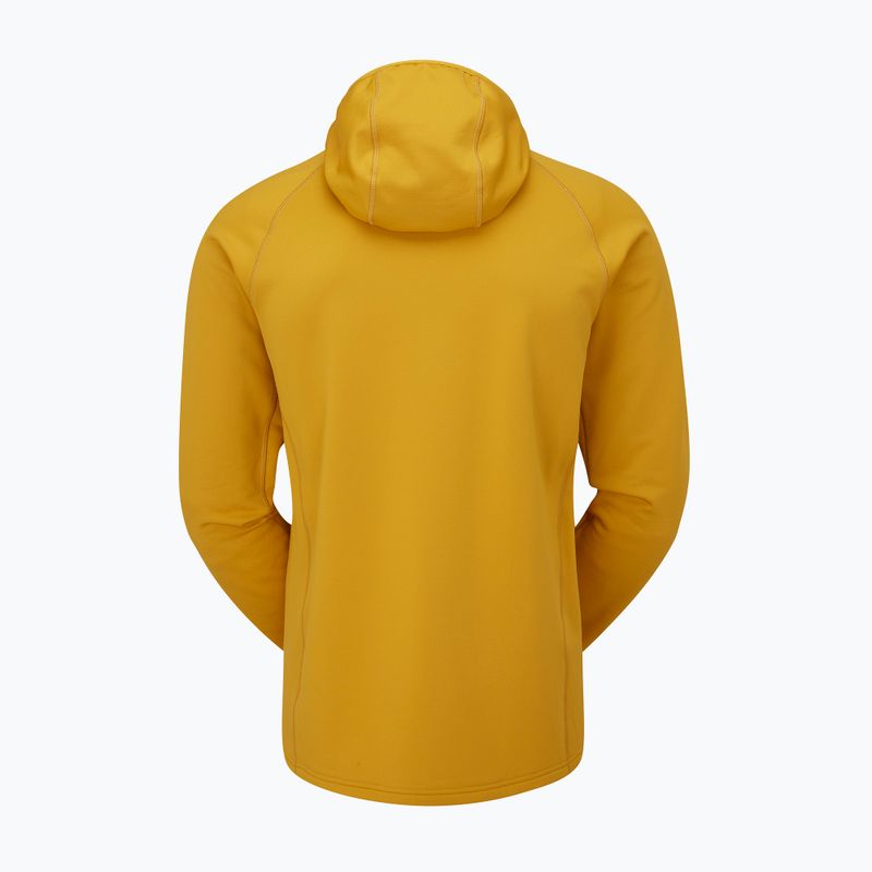 Felpa trekking uomo Rab Superflux Hoody sahara 7