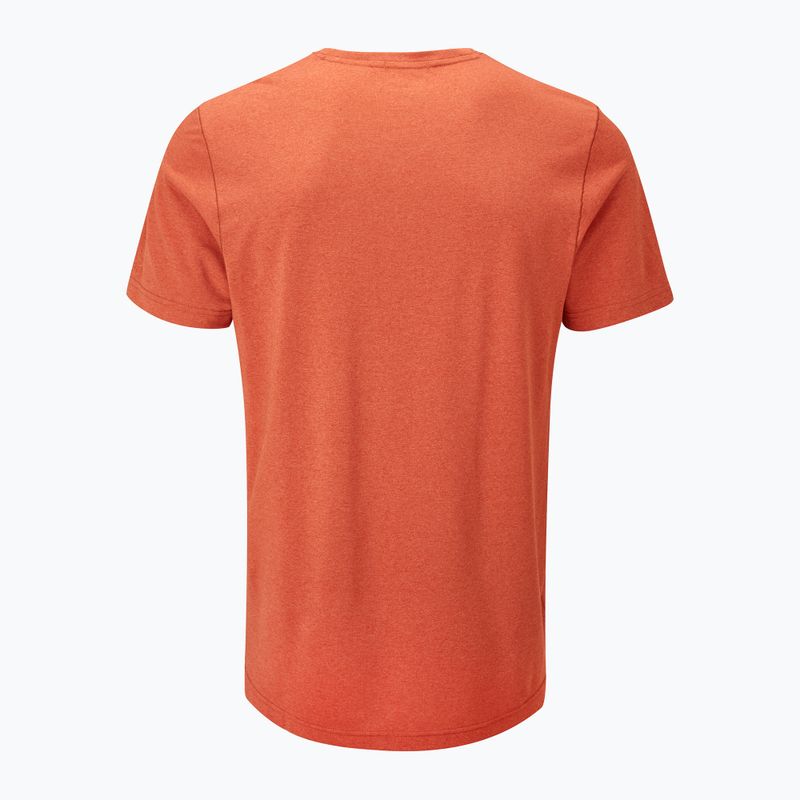 Maglietta Rab Mantle Mountain Tee uomo in terra rossa 6