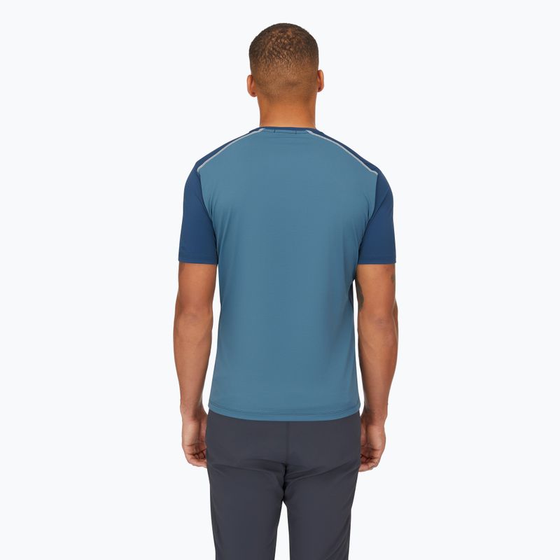 Maglietta Rab Force da uomo blu orione/blu tempesta 3