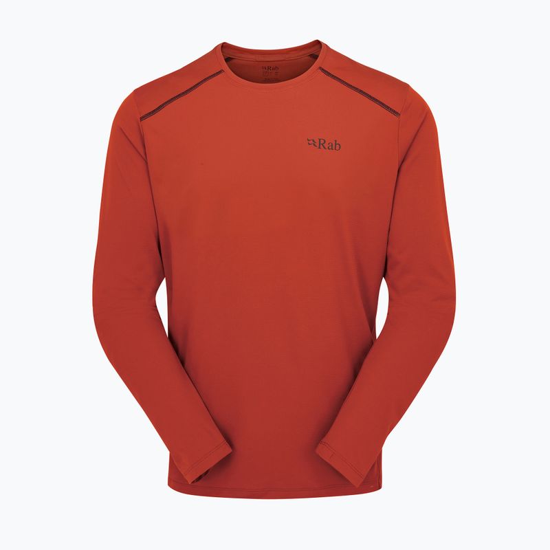 Longsleeve da uomo Rab Force tuscan red 2