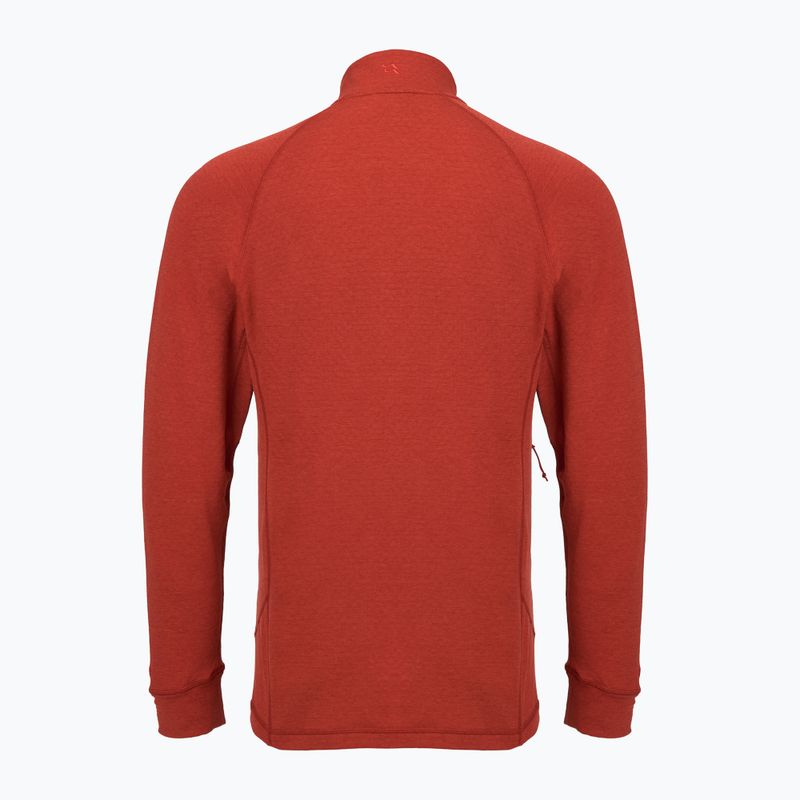 Felpa Rab Nexus uomo rosso toscano 2