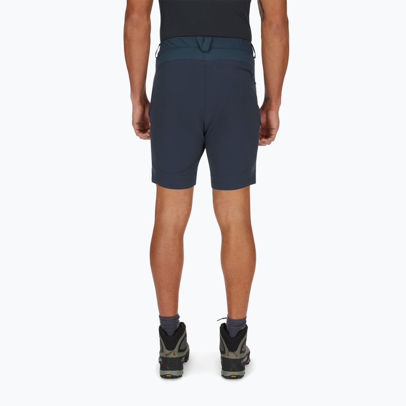 Pantaloncini da uomo Rab Torque Mountain tempest blue/deep ink 4