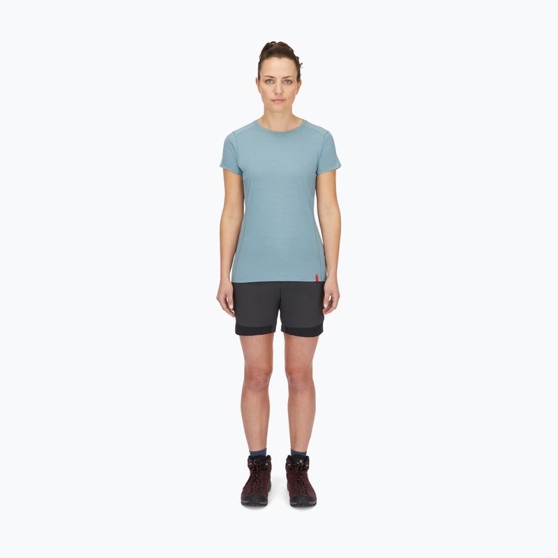 Pantaloncini da trekking da donna Rab Torque Mountain anthracite/black 2