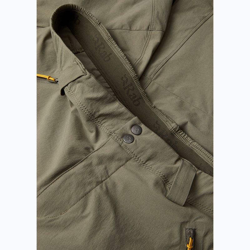 Pantaloni Rab Ascendor Light da uomo, color kaki 3