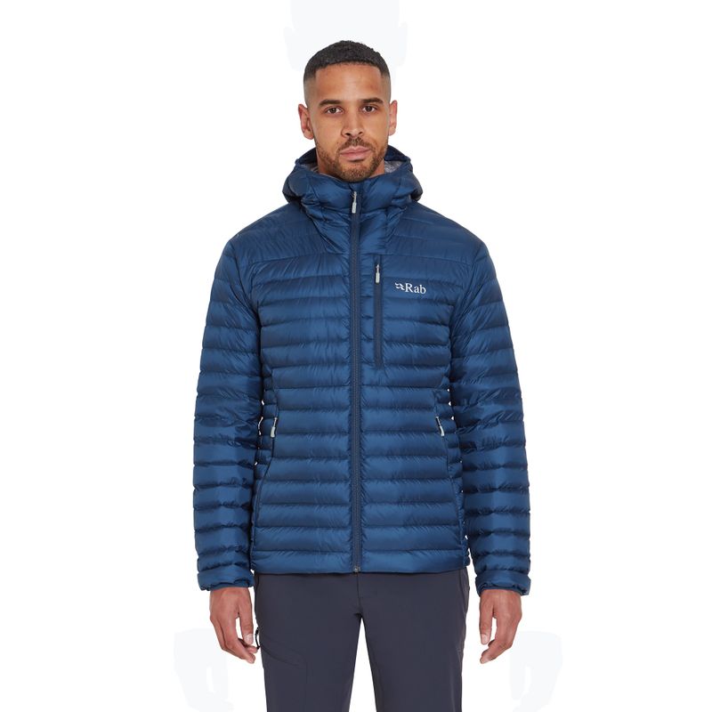 Piumino da uomo Rab Microlight Alpine tempest blue 2