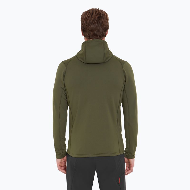 Felpa da uomo Rab Superflux Hoody army QFG-13 3