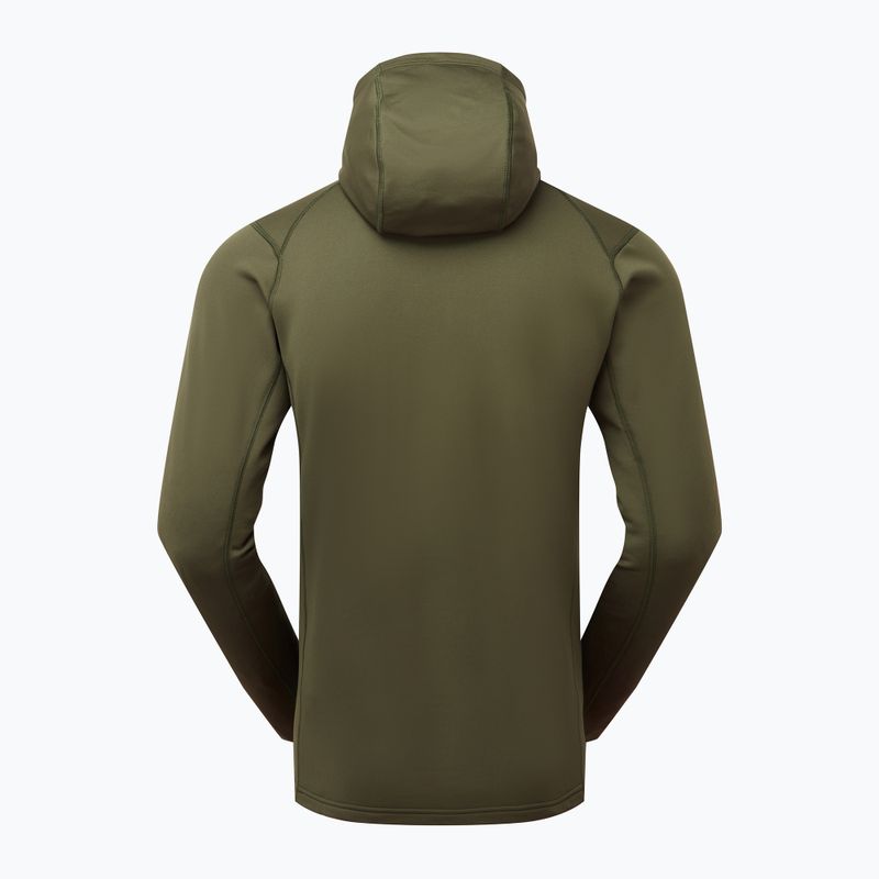 Felpa da uomo Rab Superflux Hoody army QFG-13 5