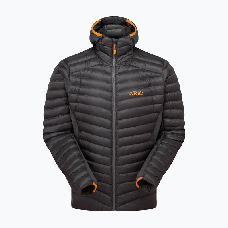 Piumino Rab Cirrus Flex Hoody in grafene da uomo 4