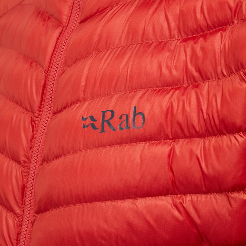 Piumino Rab Cirrus Flex Hoody da uomo rosso toscano 6