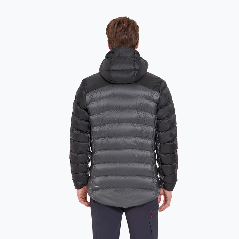 Piumino Rab Cirrus Ultra Hoody da uomo antracite/grafene 3